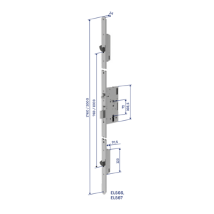 Serrure KEL566 Abloy