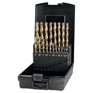 FORET QUEUE CYLINDRIQUE HSS COBALT 5% SERIE COURTE "11.490" (COFFRET) International Tools