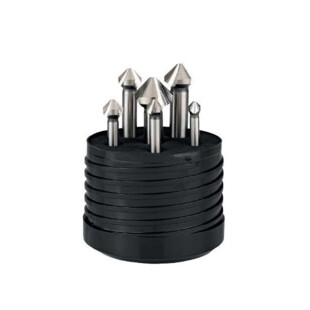 FRAISE A CHANFREINER HSS 90° 3 T QUEUE CYLINDRIQUE ECO PRO 42.535 (JEU DE 6) International Tools