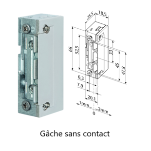 Gâche EFF série 1-8 Profix II Eff Eff France