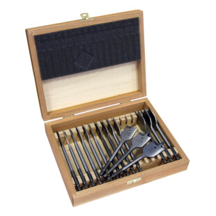 MECHE A BOIS PLATE (COFFRET DE 16) Fisch® MECHE A BOIS PLATE (COFFRET DE 16) Fisch®