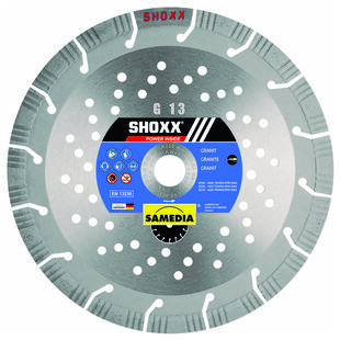 DISQUE DIAMANT GRANIT/BETON SHOXX G13 Samedia