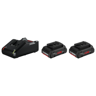 PACK BATTERIES PROCORE 18V 4AH + CHARGEUR RAPIDE GAL 18V-40 Bosch