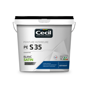 PEINTURE ACRYLIQUE QUALITE CHANTIER 35 V33 - Cecil
