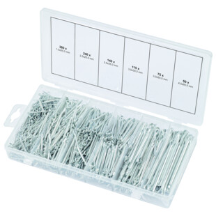 GOUPILLE FENDUE (ASSORTIMENT DE 1000 PCS) Ks Tools