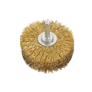 BROSSE CIRCULAIRE SUR TIGE DE 8 MM Ø80 MM ÉP.35 MM ACIER CÂBLÉ 0,25 MM Osborn BROSSE CIRCULAIRE SUR TIGE DE 8 MM Ø80 MM ÉP.35 MM ACIER CÂBLÉ 0,25 MM Osborn