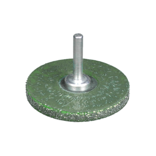 BROSSE CIRCULAIRE SUR TIGE DE 6 MM Ø63 MM ÉP.8 MM ACIER ENROBÉ 0,30 MM Osborn BROSSE CIRCULAIRE SUR TIGE DE 6 MM Ø63 MM ÉP.8 MM ACIER ENROBÉ 0,30 MM Osborn