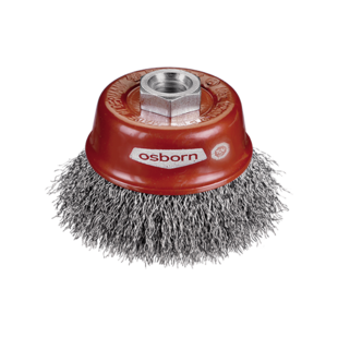 BROSSE COUPE Ø60 MM AL. M14X2,0 FILS ONDULÉ 0,30 MM Osborn BROSSE COUPE Ø60 MM AL. M14X2,0 FILS ONDULÉ 0,30 MM Osborn