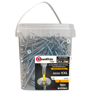 VIS A BOIS VISSALBOIS TTAP TX FILET PARTIEL ZN SEAU XXL Viswood