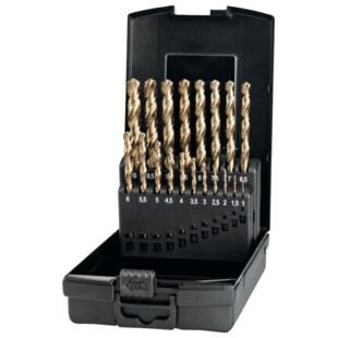 FORET QUEUE CYLINDRIQUE HSS COBALT 5% SERIE COURTE "11.490" (COFFRET) International Tools FORET QUEUE CYLINDRIQUE HSS COBALT 5% SERIE COURTE "11.490" (COFFRET) International Tools