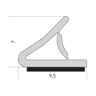 Joint de menuiserie coupe feu LN90 CF 