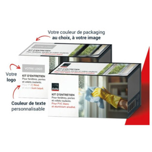 KIT D'ENTRETIEN POUR MENUISERIE PERSONNALISABLE Faille