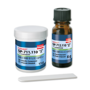 Kit de réparation PVC Blanc COSMO SP-170.110 Weiss