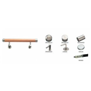 Kit main courante primo Hêtre 