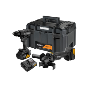 Kit perc viss à percussion + meuleuse 125mm MCLAREN 18V 5AH - DCK2223MP2T Dewalt