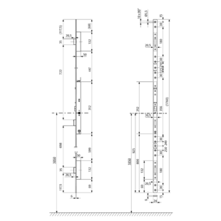 Kit serrure 809N / 819N Eff