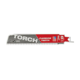 LAME DE SCIE SABRE CARBURE METAL TCT TORCH Milwaukee