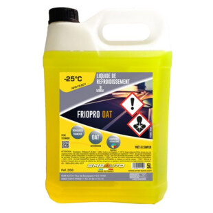 LIQUIDE DE REFROIDISSEMENT -25°C FRIOPRO OAT SMB 5L Smb Auto LIQUIDE DE REFROIDISSEMENT -25°C FRIOPRO OAT SMB 5L Smb Auto