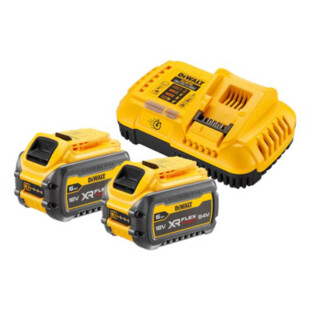 Lot 2 batt + chargeur Flexvolt 18-54v Dewalt