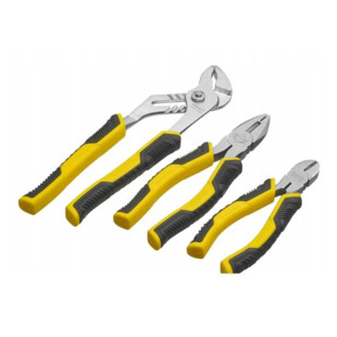 Lot 3 pinces manches bi-matières Stanley