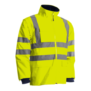 PARKA MULTICOUCHES KANATA 4/1 JAUNE/MARINE Coverguard PARKA MULTICOUCHES KANATA 4/1 JAUNE/MARINE Coverguard