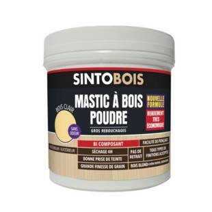 MASTIC A BOIS POUDRE SINTOBOIS Sinto