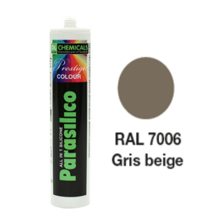 Mastic silicone Prestige colour ton gris cart300ml Dl