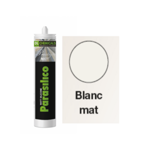 Mastic silicone Prestige Mat Blanc cart300ml Dl