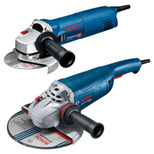 MEULEUSE 125MM 1400W GWS 1400 + MEULEUSE 230MM 2200W GWS 22-230 P Bosch