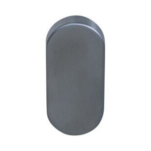 Paire de rosace inox ovale Design-Mat