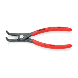 Pince coudée à circlips extérieurs Knipex