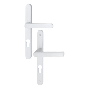 POIGNÉE DE PORTE ÉTROITE  HAMBURG SAILLIE RÉDUITE Hoppe