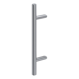 Poignée de tirage simple Ø32mm incliné inox Forlock