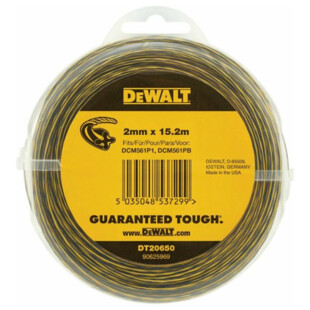 Recharge bobine de fil coupe bordure 2mm Dewalt