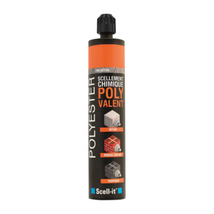 Résine (mortier) scellement chimique polyester F300 Scell It
