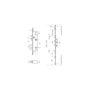 Serrure COMPACT 856 type 1 Fuhr