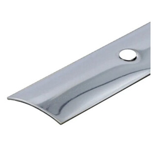 SEUIL PLAT PERCE INOX BRILLANT 30MM/2,7M Dinac