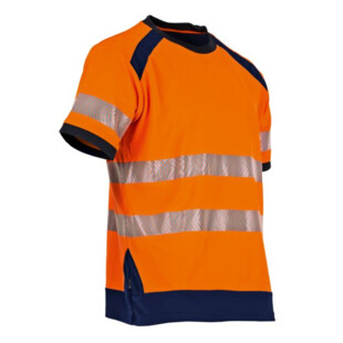 TEE SHIRT MANCHE COURTE HAUTE VISIBILITE LAMPION ORANGE Lma Lebeurre
