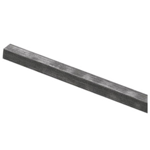 TIGE CARREE LISSE EN ACIER BRUT Duval