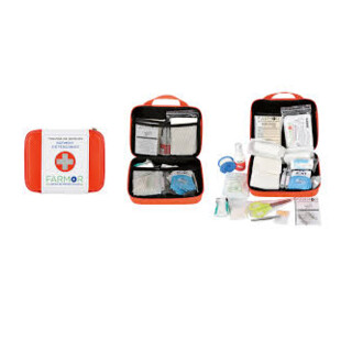 Trousse de secours 4/6 pers Fluo Farmor