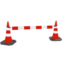 Lisse pvc  retroreflechissante type k2 l. 2m avec fixation