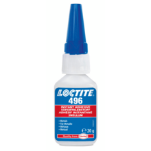 Adhesif instantane loctite 496 20gr