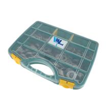 COFFRET 1020 RONDELLES ACIER ZINGUE (vignette) Coffret 1020 rondelles acier zingue