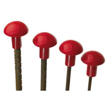 EMBOUTS DE SECURITE POUR FER A BETON D.8 A 20 MM (SACHET 125 PC) (vignette) Embouts de securite pour fer a beton d.8 a 20 mm (sachet 125 pc)