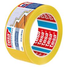 ADHESIF PVC STRIE POUR DECOUPE FACILITEE 67001 JAUNE 33 M X 50 MM (vignette) Adhesif pvc strie pour decoupe facilitee 67001 jaune 33 m x 50 mm