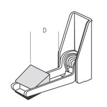 Arrêt automatique aluminium