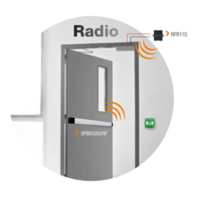 Barre de contact radio