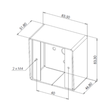 Boîtier applique sewosy