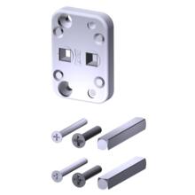 Boitier renvoi fouillot pour battée alu