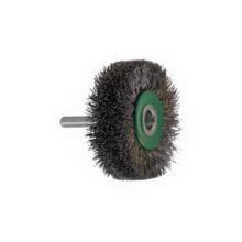 Brosse circulaire sur tige fil ondule